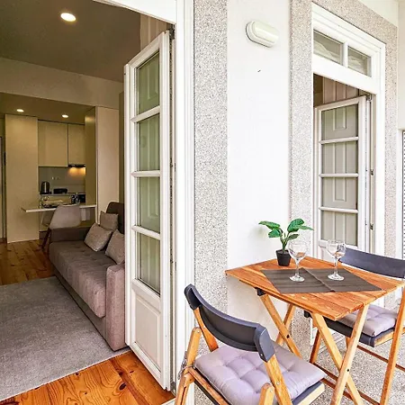 Loft W. Private Balcony And Ac Few Steps To River Porto