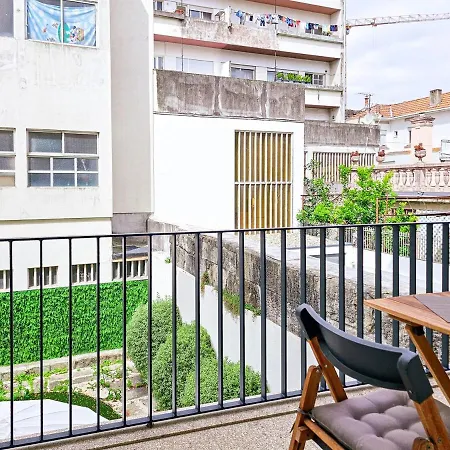 Loft W. Private Balcony And Ac Few Steps To River Porto
