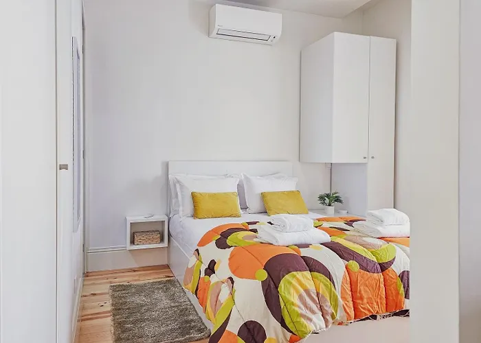 Lejlighed Loft W. Private Balcony And Ac Few Steps To River Porto